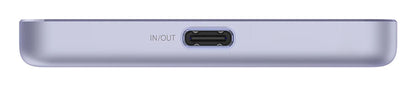 Xiaomi Super Slim Magnetic Power Bank 5000 Lithium-Ion (Li-Ion) 5000 mAh Wireless charging Violet
