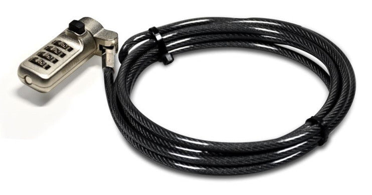 Port Designs 901221 cable lock Black, Silver 2 m