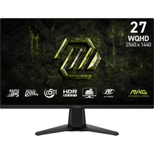 MSI MAG 275QF E20 computer monitor 68.6 cm (27") 2560 x 1440 pixels Wide Quad HD LCD Black