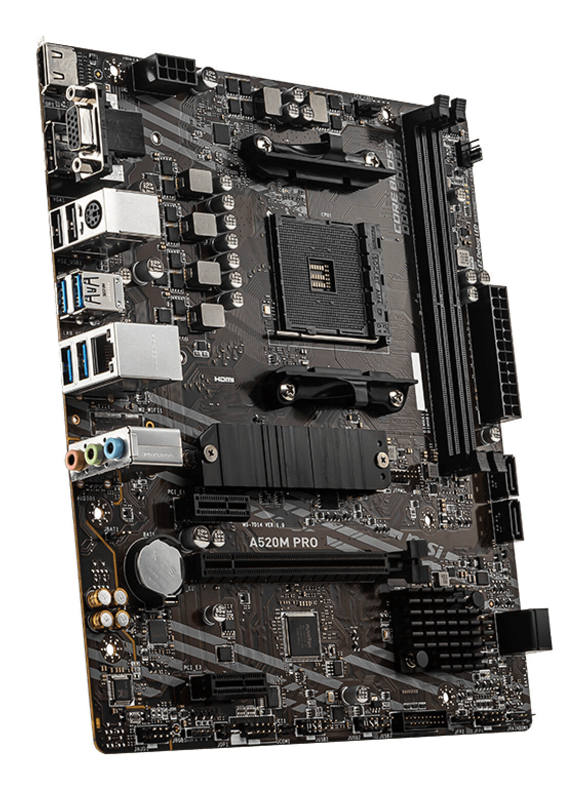 MSI A520M-PRO AMD AM4 MATX Gaming Motherboard