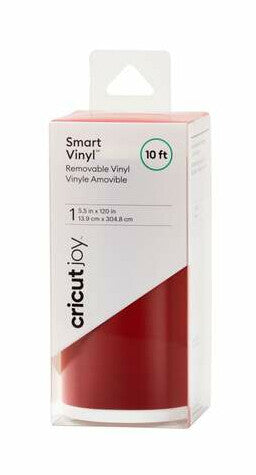 Cricut Joy Smart Vinyl – Removable (3 m), Cardinal Red