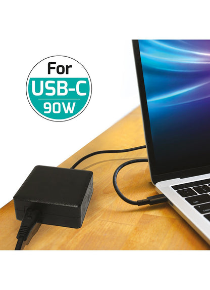 Port Designs 900098 power adapter/inverter Indoor 90 W Black