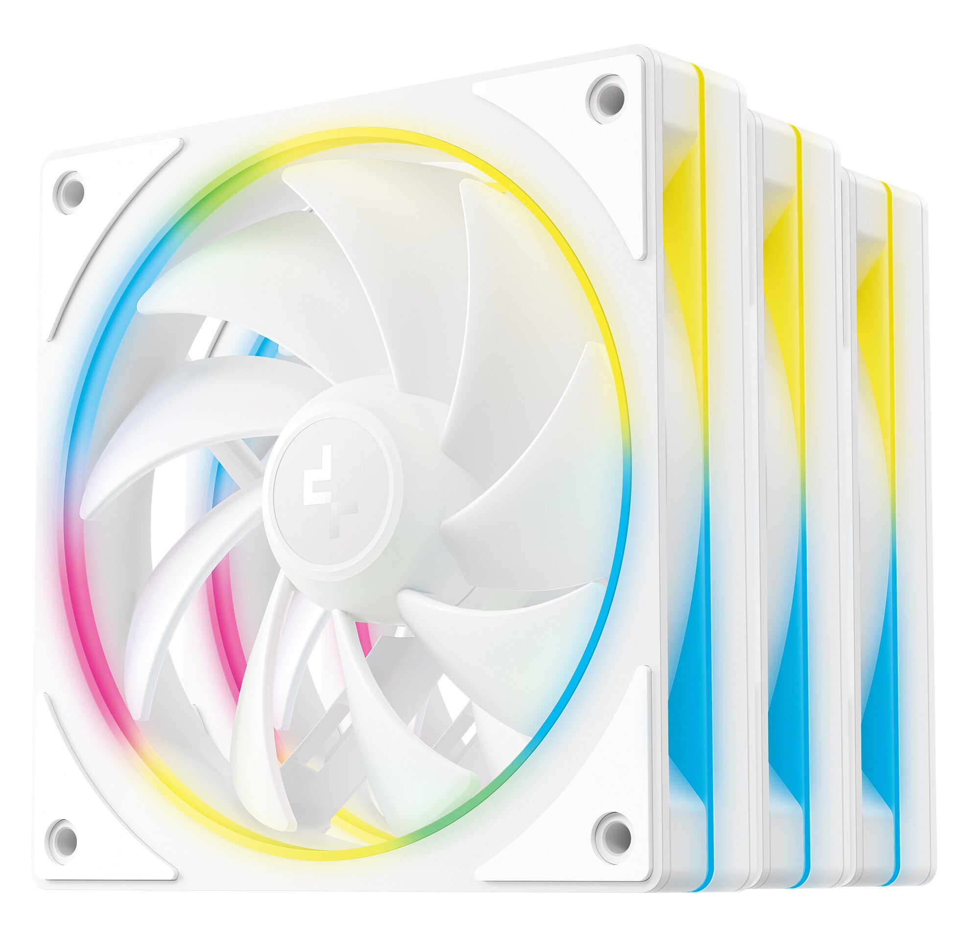 DeepCool FL12 SE WH 3-in-1 Computer case Fan 12 cm White 3 pc(s)