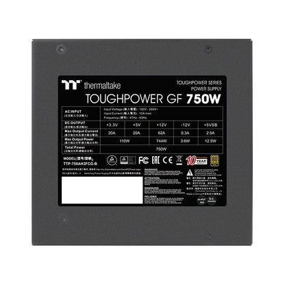 Thermaltake TTP-750AH3FCG-B power supply unit 750 W 24-pin ATX ATX Black