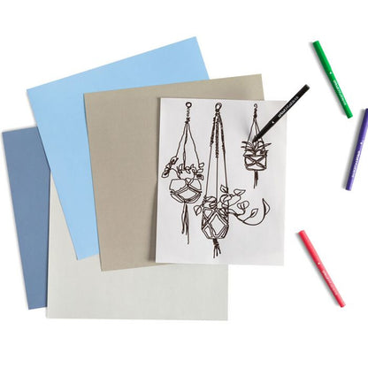 Cricut Infusible Ink felt pen Black, Brown, Green, Purple, Red 5 pc(s)