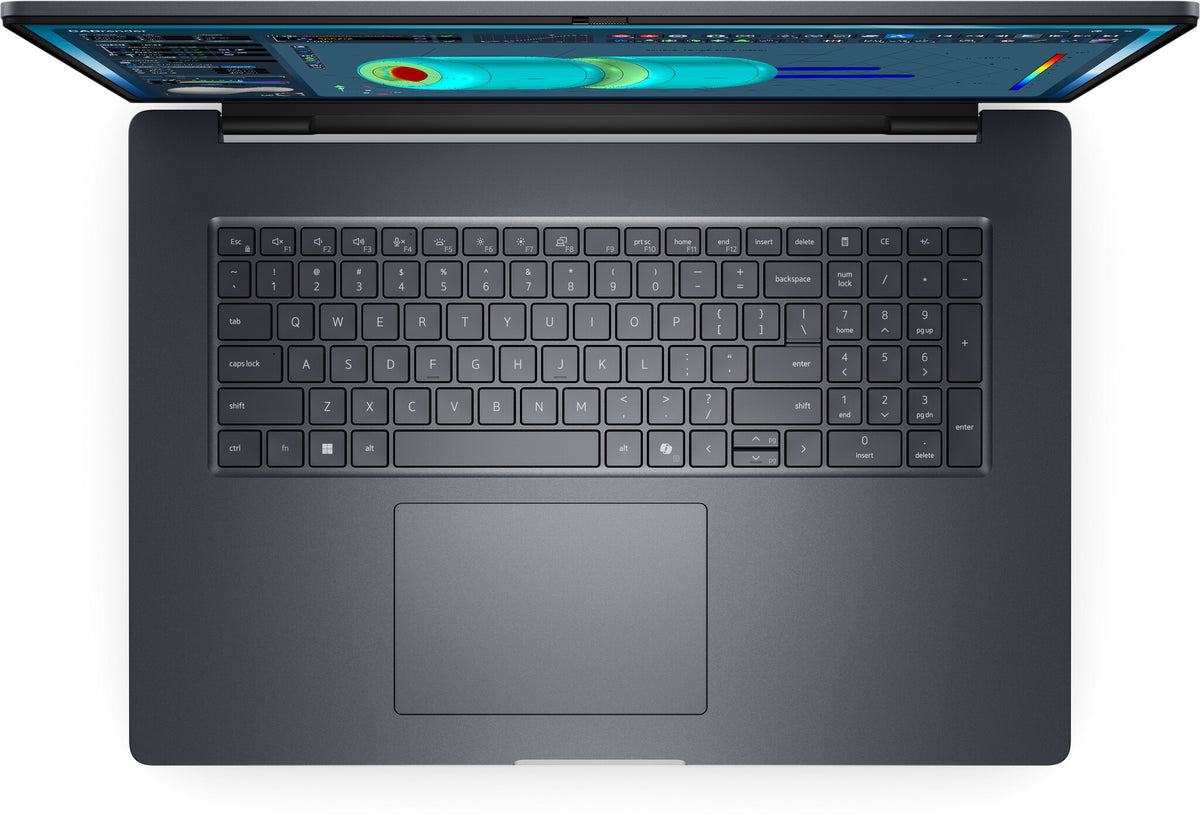 DELL Pro Max 18 Plus MB18250 Intel Core Ultra 7 265HX Mobile workstation 45.7 cm (18") Quad HD+ 32 GB DDR5-SDRAM 1 TB SSD NVIDIA RTX PRO 3000 Blackwell Wi-Fi 7 (802.11be) Windows 11 Pro English Black