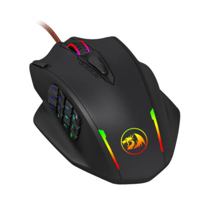 REDRAGON M908 IMPACT mouse Gaming Right-hand USB Type-A Optical 12400 DPI