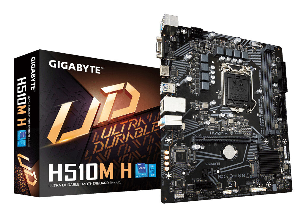 GIGABYTE H510M H motherboard Intel H510 Express LGA 1200 (Socket H5) micro ATX