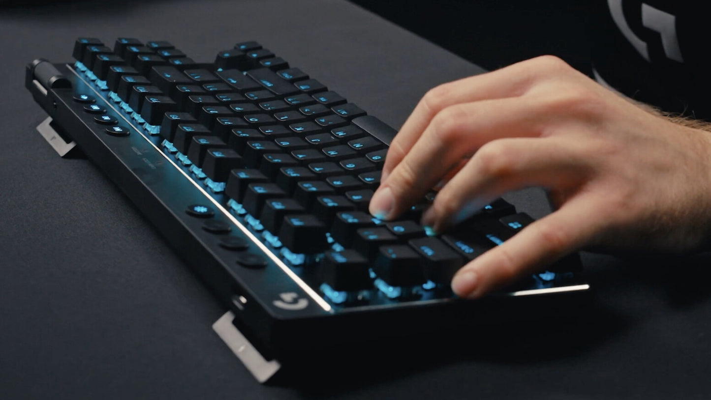 Logitech G PRO X TKL keyboard Gaming RF Wireless + Bluetooth QWERTY US International Black