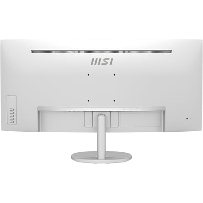 MSI Pro MP341CQW E12 computer monitor 86.4 cm (34") 3440 x 1440 pixels UltraWide Quad HD White