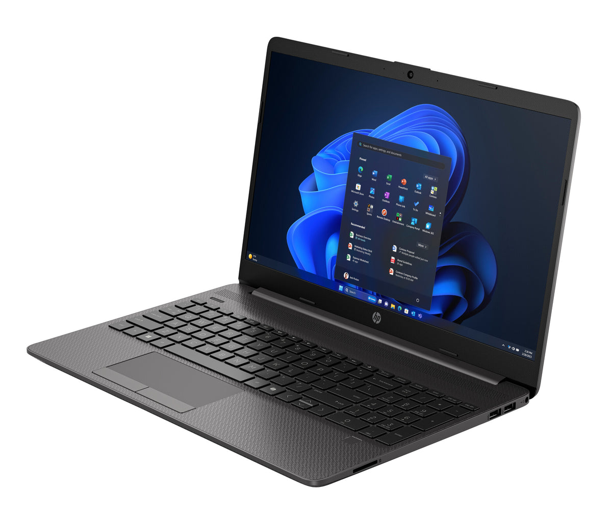 HP 250R 15.6 inch G9 Notebook PC Intel Core 3 100U Laptop 39.6 cm (15.6") Full HD 16 GB DDR4-SDRAM 256 GB SSD Wi-Fi 6 (802.11ax) Windows 11 Pro Black