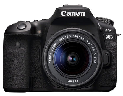 Canon EOS 90D + EF-S 18-55mm f/3.5-5.6 IS STM SLR Camera Kit 32.5 MP CMOS 6960 x 4640 pixels Black