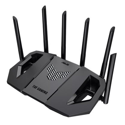 ASUS TUF Gaming BE9400 (TUF-BE9400) wireless router 2.5 Gigabit Ethernet Tri-band (2.4 GHz / 5 GHz / 6 GHz) Black