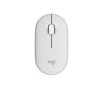 Logitech Pebble 2 M350s mouse Travel Ambidextrous RF Wireless + Bluetooth Optical 4000 DPI