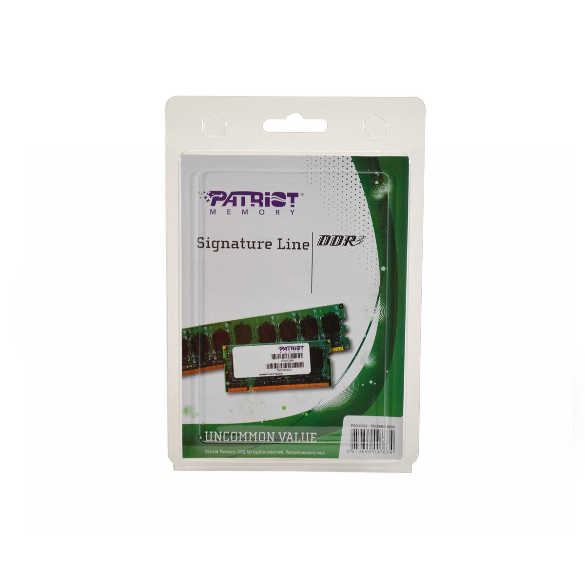Patriot Memory 8GB PC3-12800 memory module 1 x 8 GB DDR3