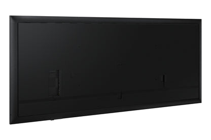 Samsung 105 Professional Display - Ultra-slim design  Resolution: 5120x2160 (21:9)  UHD 5K  24/7 Usage  500nit Brightness  Build-in Speakers 10W x 4  Haze 25%  16GB SSD  Wi-Fi & BT  SoC Media Player: SSSP 10  Portrait & Landscape  Auto Level  IP5X  Samsu