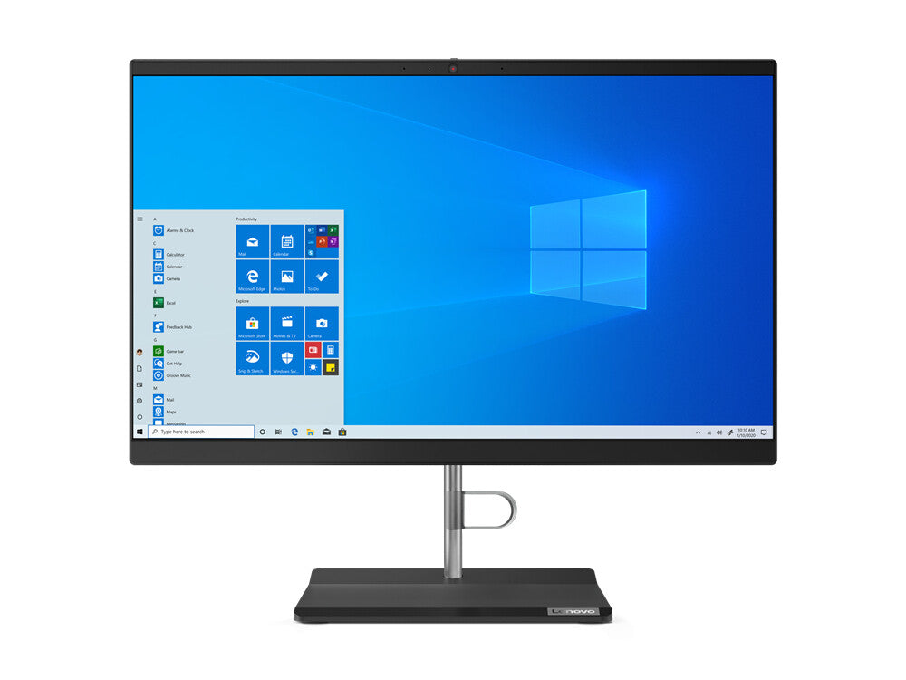 Lenovo V30a Intel® Core™ i5 i5-1035G1 60.5 cm (23.8") 1920 x 1080 pixels All-in-One PC 4 GB DDR4-SDRAM 1 TB HDD Windows 10 Pro Wi-Fi 5 (802.11ac) Black