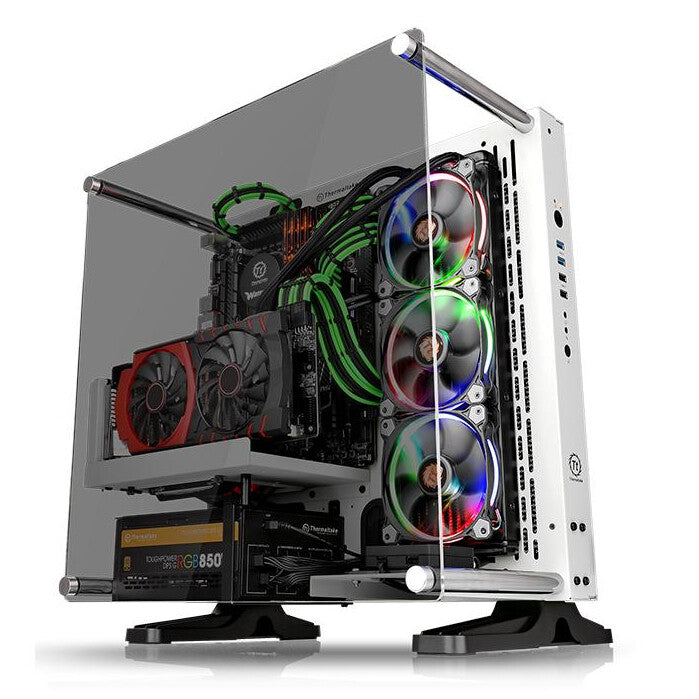Thermaltake Core P3 TG Snow Midi Tower Transparent, White