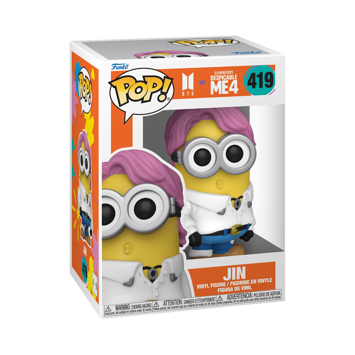Funko Pop! Movies: Despicable Me 4 - Jin (Minion)