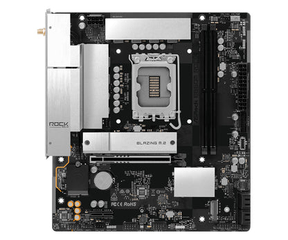 Asrock B860M Rock WiFi Intel B860 LGA 1851 (Socket V1) micro ATX