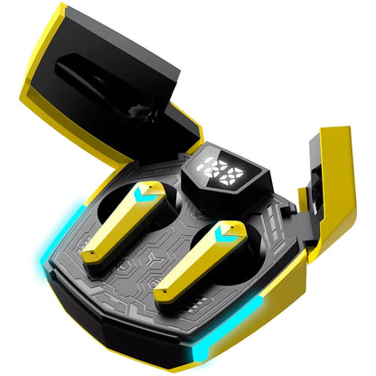 Canyon GTWS-2 Headset Wireless Ear-hook Gaming USB Type-C Bluetooth Charging stand Yellow