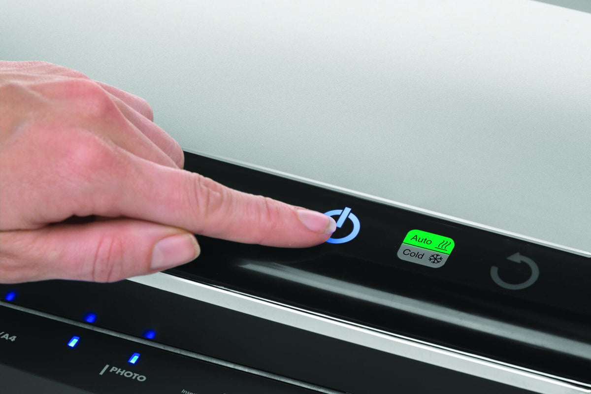 Fellowes Jupiter 2 Cold/hot laminator 750 mm/min Black, Silver