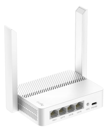 Cudy WR300 wireless router Fast Ethernet Single-band (2.4 GHz) White