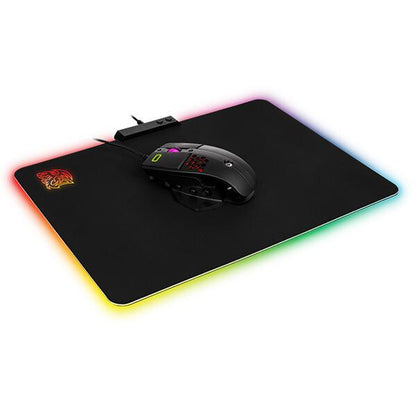 Thermaltake MP-DCM-RGBSMS-01 mouse pad Gaming mouse pad Black