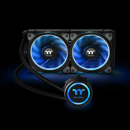 Thermaltake Floe Riing RGB 240 TT Premium Edition Processor All-in-one liquid cooler 12 cm Black