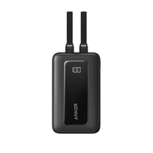 Anker Zolo Power Bank 20000mAh 45W With Dual Built-in USB-C Cables - Black
