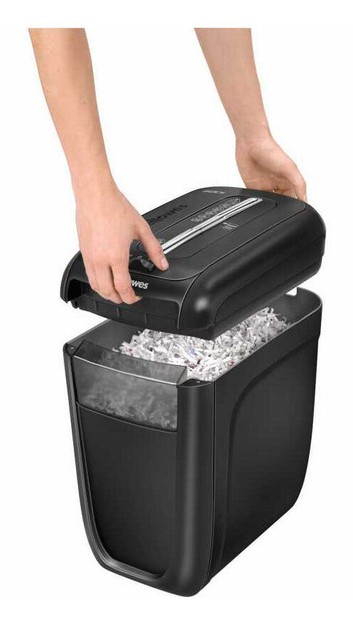 Fellowes 60Cs paper shredder Cross shredding 72 dB 23 cm Black