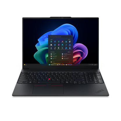 Lenovo ThinkPad E16 Gen 4 (Intel) Copilot+ PC Intel Core Ultra 7 355 Laptop 40.6 cm (16") WUXGA 16 GB DDR5-SDRAM 512 GB SSD Wi-Fi 7 (802.11be) Windows 11 Pro Black English