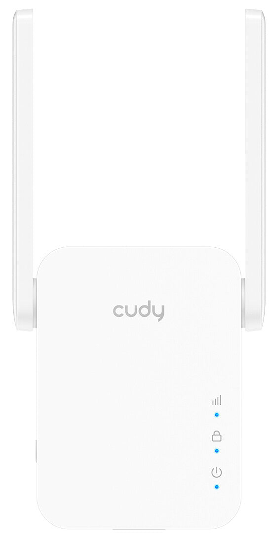 Cudy RE1200 network extender Network repeater White 10, 100 Mbit/s