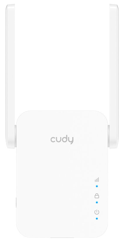 Cudy RE1200 network extender Network repeater White 10, 100 Mbit/s