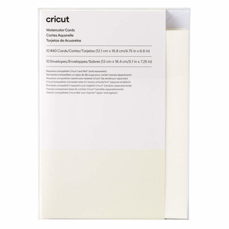 Cricut Watercolor Cards Standard greeting card 20 pc(s)