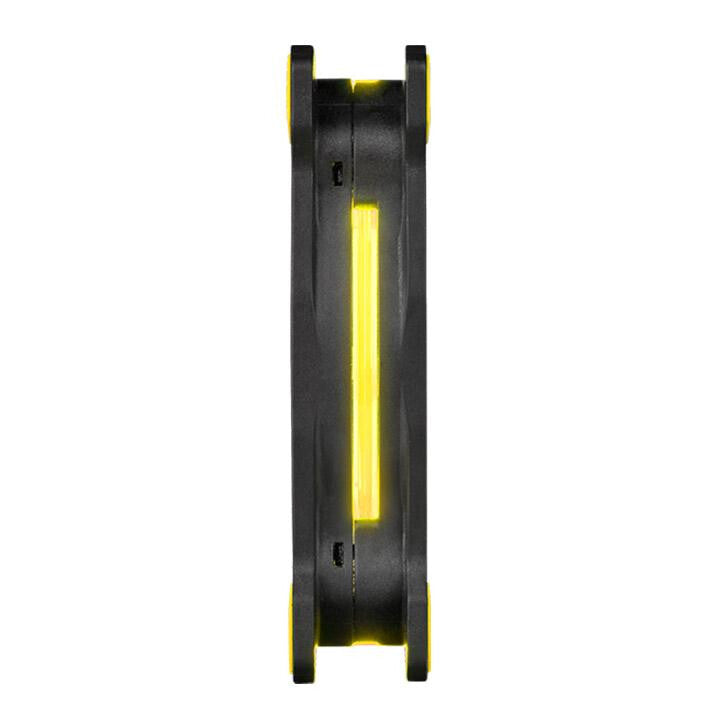 Thermaltake Riing 12 Computer case Fan 12 cm Black, Yellow