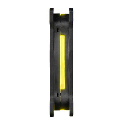 Thermaltake Riing 14 Computer case Fan 14 cm Black, Yellow