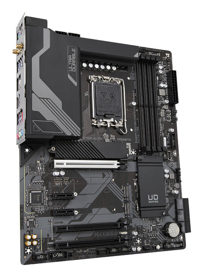 GIGABYTE Z790 UD AX Motherboard - Supports Intel Core 14th CPUs, 16+1+１ Phases Digital VRM, up to 7600MHz DDR5 (OC), 3xPCIe 4.0 M.2, Wi-Fi 6E, 2.5GbE LAN, USB 3.2 Gen 2x2