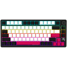 LORGAR KBP7075W, Wireless 75% Mechanical Gaming Keyboard Pro, Black/red, EN layout