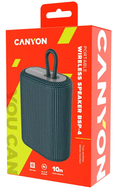 Canyon BSP-4 Stereo portable speaker Graphite 5 W