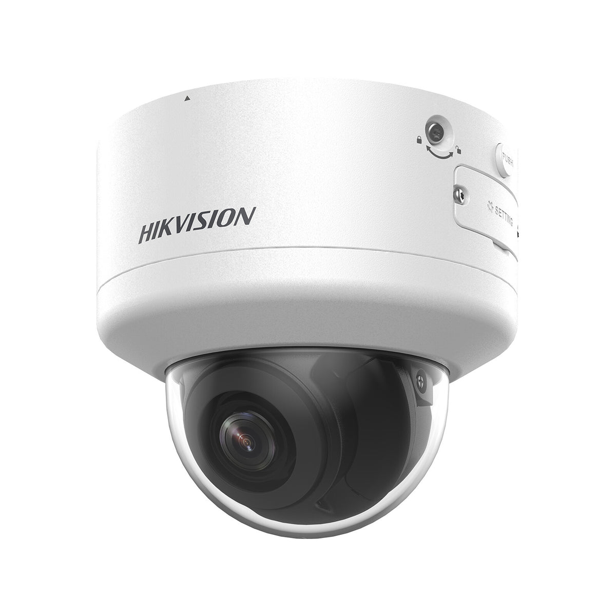 Hikvision Digital Technology Hikvision 8MP AcuSense PTRZ Varifocal Dome Network IP Camera
