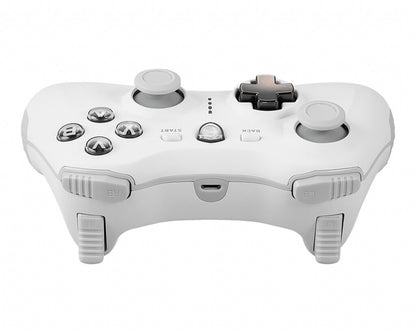 MSI FORCE GC30 V2 WHITE Wireless Gaming Controller 'PC and Android ready, Upto 8 hours battery usage, adjustable D-Pad cover, Dual vibration motors, Ergonomic design'