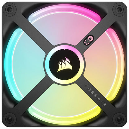 Corsair CUE LINK QX120 RGB Computer case Fan 12 cm Black, White 1 pc(s)