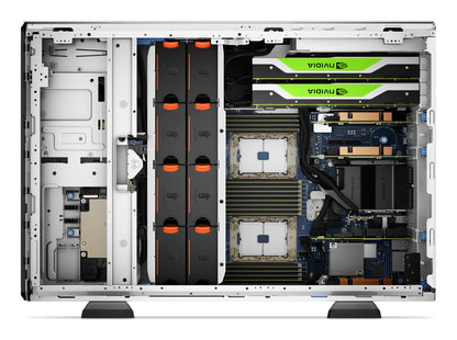 DELL PowerEdge T550 server 480 GB Tower (5U) Intel Xeon Silver 4309Y 2.8 GHz 16 GB DDR4-SDRAM 700 W