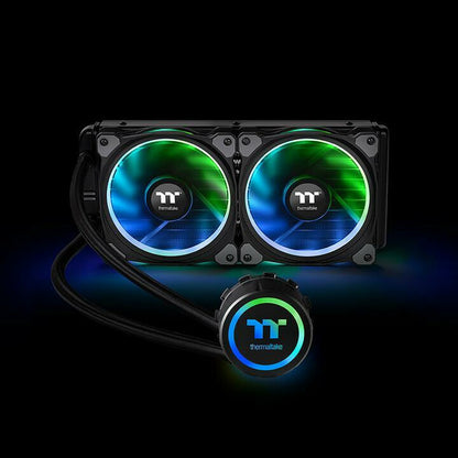 Thermaltake Floe Riing RGB 240 TT Premium Edition Processor All-in-one liquid cooler 12 cm Black