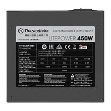 Thermaltake Litepower power supply unit 450 W 24-pin ATX ATX Black