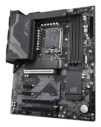 GIGABYTE Z790 UD AX Motherboard - Supports Intel Core 14th CPUs, 16+1+１ Phases Digital VRM, up to 7600MHz DDR5 (OC), 3xPCIe 4.0 M.2, Wi-Fi 6E, 2.5GbE LAN, USB 3.2 Gen 2x2