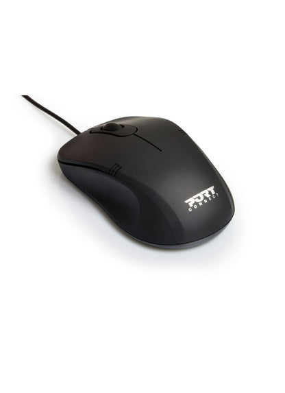 Port Designs Pro Lite mouse Office Ambidextrous USB Type-A Optical 1000 DPI