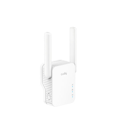 Cudy RE1200 network extender Network repeater White 10, 100 Mbit/s