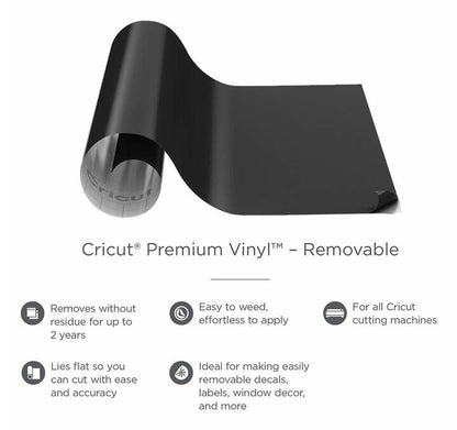 Cricut Removable Premium Black